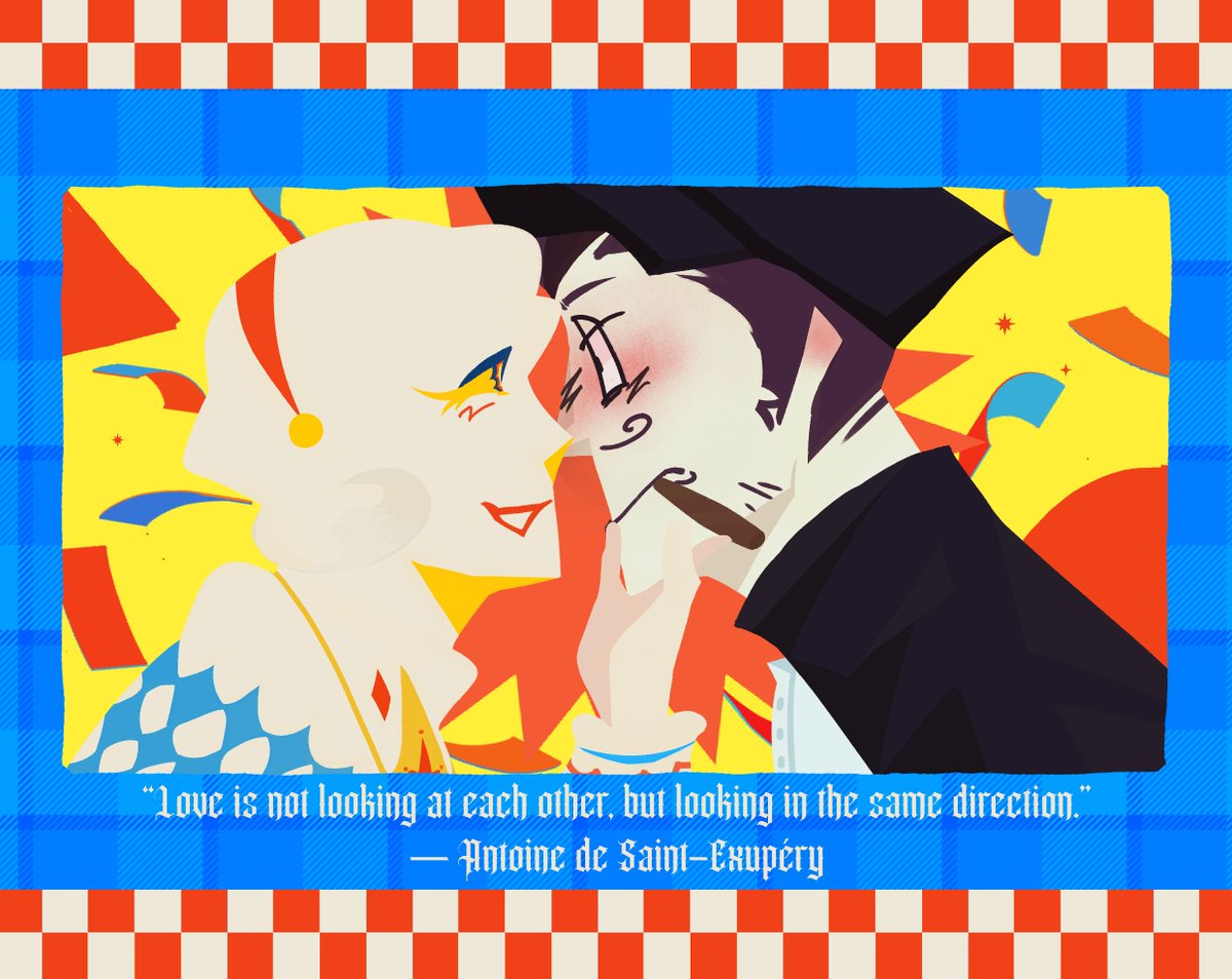 🔴🟨🔵(OC)  오른쪽은 지인캐