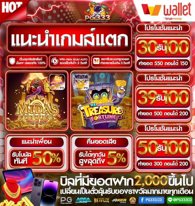 muetong168's tweet image. 📢PG333 🔥เจ้าใหญ่ สาย ทุนน้อย
💥โปรสมาชิกใหม่ 18 รับ 100 ถอนสูงสุด 300
💥โปรทุนน้อย 12 รับ 60 ถอนสูงสุด 250
ฟรี 50 สมาชิกใหม่ : AUBI1NNQK0DP3
สมัคร : pg333.money/register?code=…
#โปรทุนน้อย #โปรสมาชิกใหม่ #pgslot #เครดิตฟรี50 #pgslot
