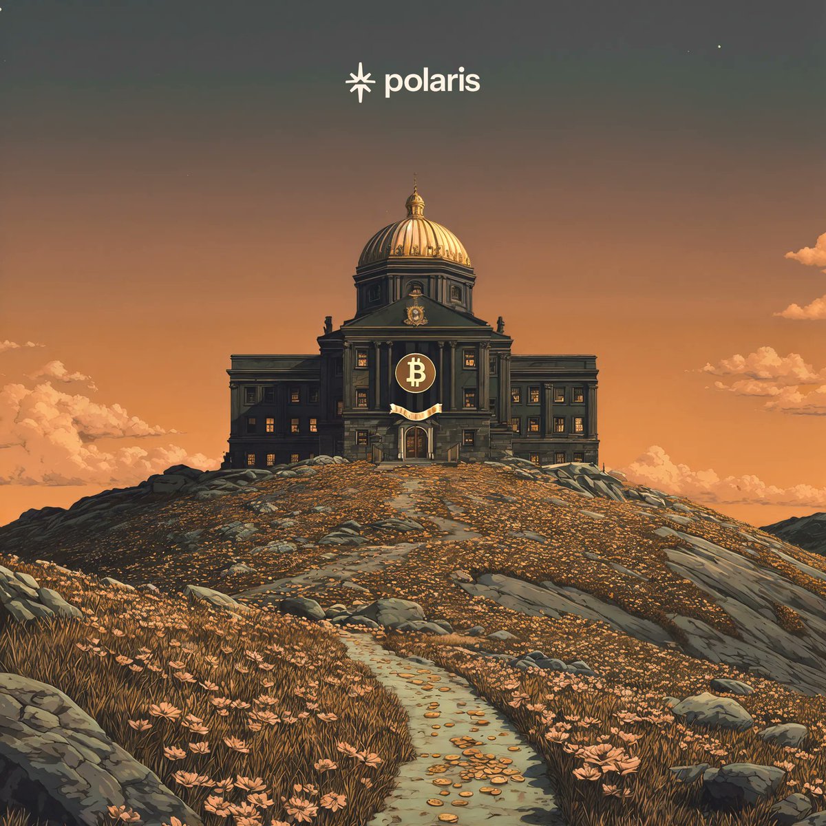 Polaris_App's tweet image. Stack your sats on Polaris.