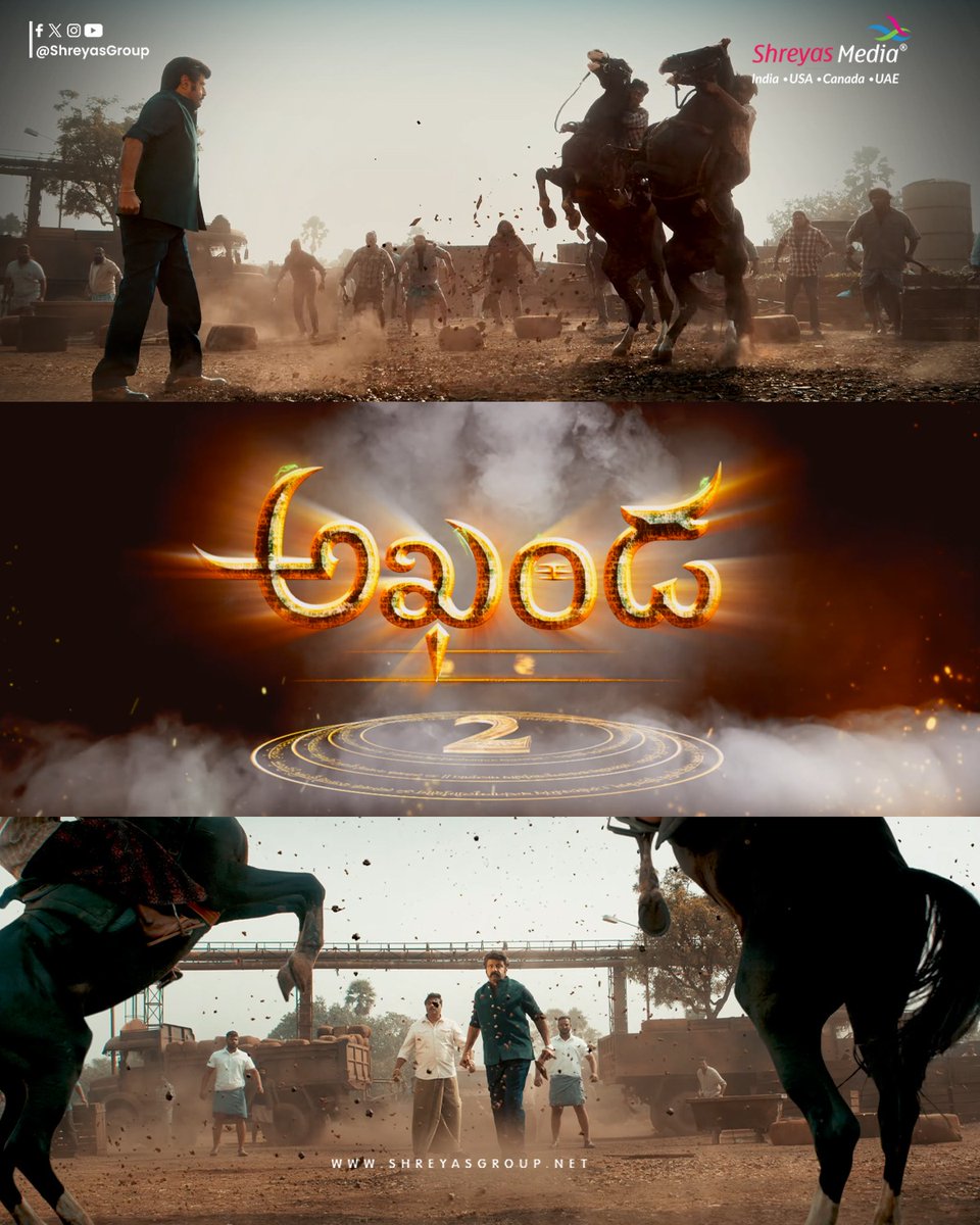 It's not just a BLASTNG ROAR....It's a MASS BLASTING ROAR💥

▶️ youtu.be/NL46id-XkNE

#Akhanda2Thaandavam #NandamuriBalakrishna #BoyapatiSreenu