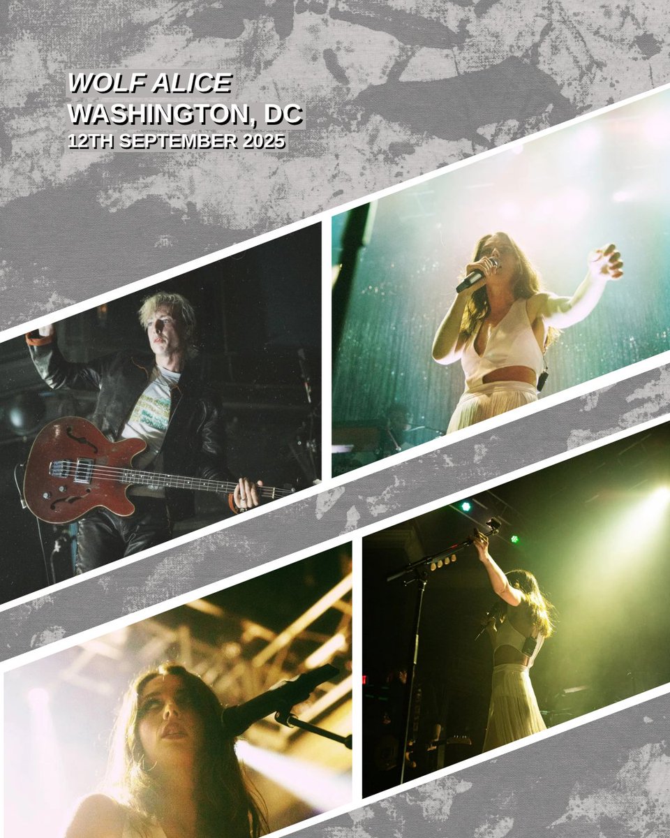 GALLERY: <a href="/wolfalicemusic/">Wolf Alice</a> at 9:30 Club in Washington, DC on September 12th, 2025.

📸: Gabby Ames 

squareonemagazine.co.uk/galleries/wolf…