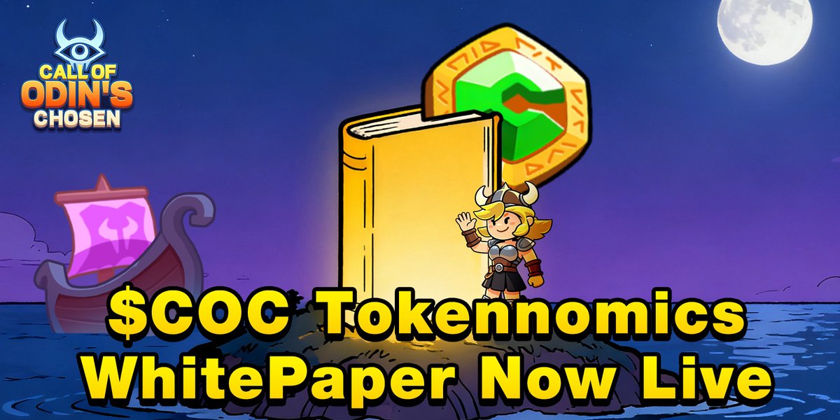 COC_Web3's tweet image. Want to get ahead in the COC world?

Whitepaper is live!

84% of $COC tokens released in-game, with 42% dropping in the first month alone!

Master the token release mechanism and mining weight rules – early players maximize rewards!

Your journey to Viking King begins with the…