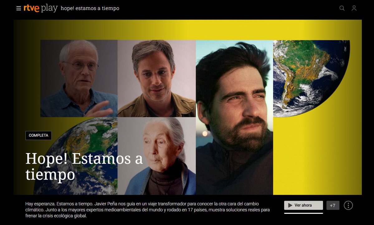 EOSRenovAccion's tweet image. 🌍 24 de octubre – Día Internacional contra el Cambio Climático

En EOS apostamos por #renovar, #ahorrar y #transformar nuestros #edificios para #descarbonizar.

📺📺Porque estamos a tiempo, como en la #docuserieHOPE. 

💡 Serie disponible en @rtveplay: rtve.es/play/hope/