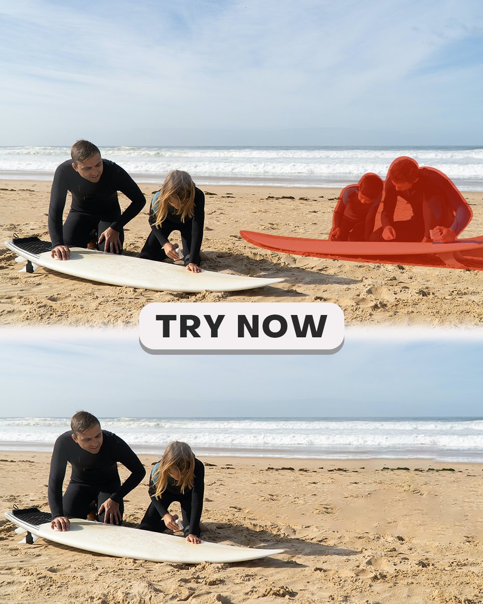 PixVibe_App's tweet image. 🚫 Remove Distractions, Keep the Focus
PixVibe’s Eraser tool makes it easy to clean up your photos, keep your moment picture-perfect.
📲 Download PixVibe on App Store &amp;amp; Google Play
📌 pixvibe.go.link/fJz9x
#PixVibe #ObjectEraser #RemovePeople #CleanYourShot #AIphotoeditor