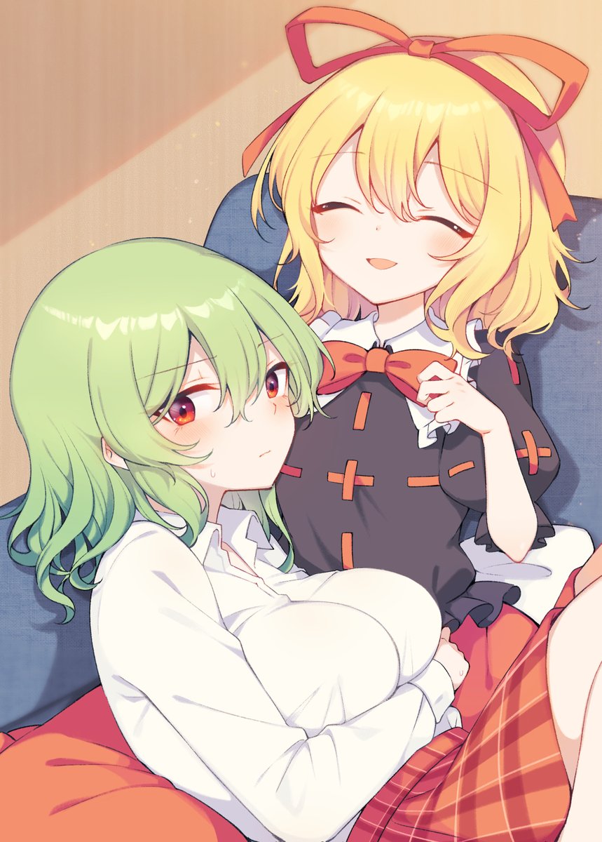 甘やかされる幽香