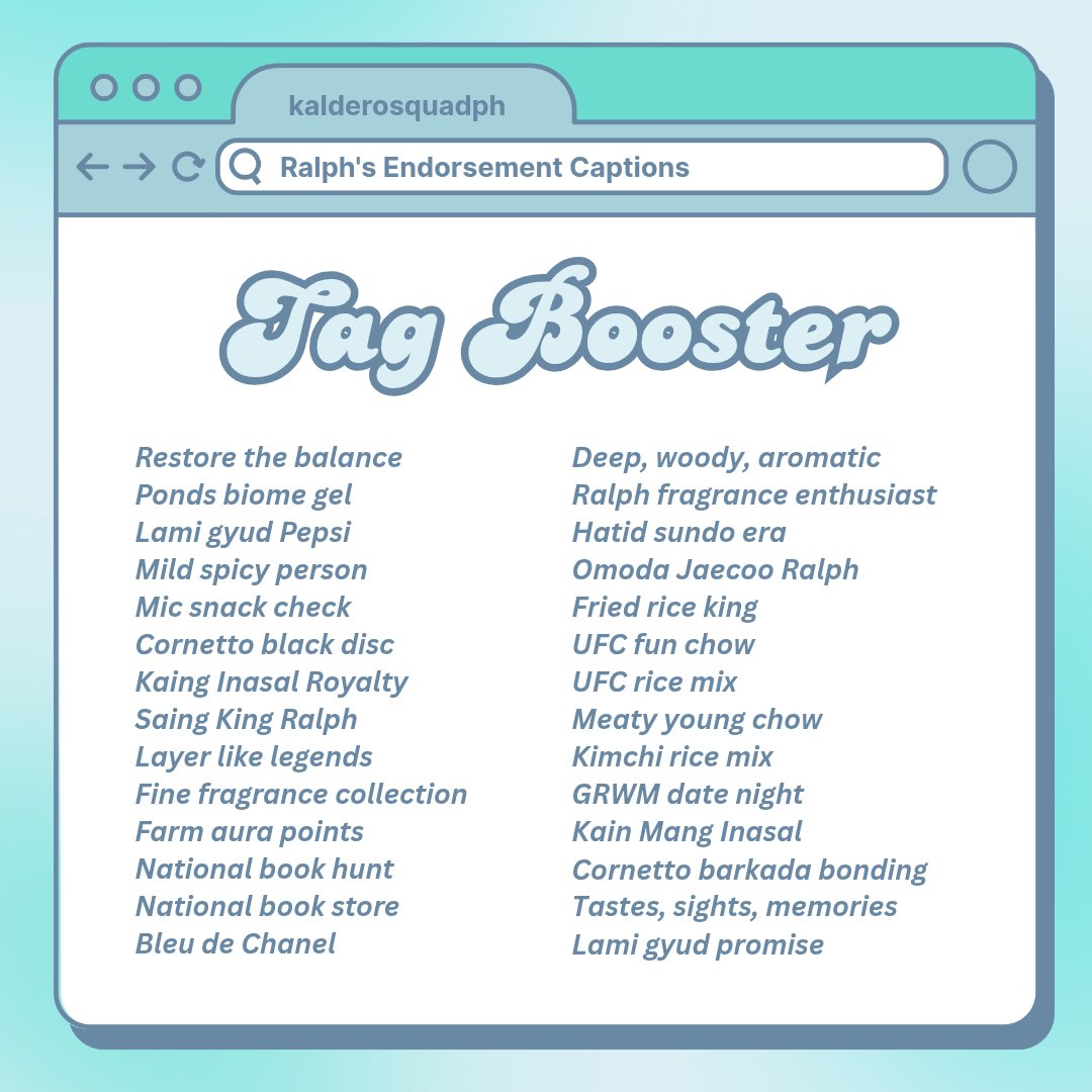 First tag booster is up!

Reply as many times as you can, RICEidents!

Goal: Give us one hundred or more replies to unlock the next one

PATIENTly WAITING FOR RALPH
#RalphdeLeon | Ralph de Leon