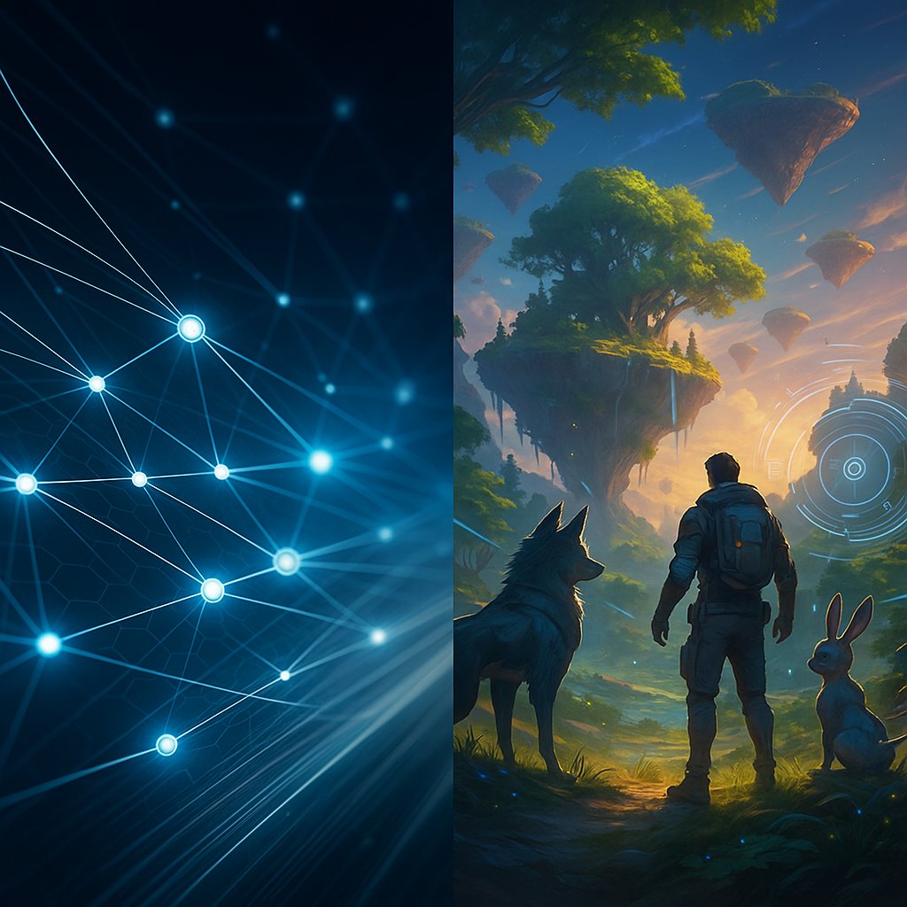 前几天撸币在咖啡店里偷闲，看着旁边的人用AI生成图、写报告，突然冒出个想法——这些AI产出的数据到底都存哪儿去了？这念头一闪，我立刻想起最近研究的两个项目：** <a href="/irys_xyz/">Irys (✧ᴗ✧)</a> 和 <a href="/LumiterraGame/">Lumiterra (mainnet arc)</a>**。一个在重塑数据存储的底层逻辑，另一个在重新定义 GameFi