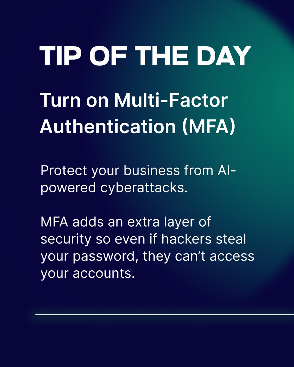 pcdocs's tweet image. Hackers are getting smarter, but so can you. 🔐
Adding just one extra step to your logins could be the difference between a secure business and a costly breach.

Small actions today = big protection tomorrow.