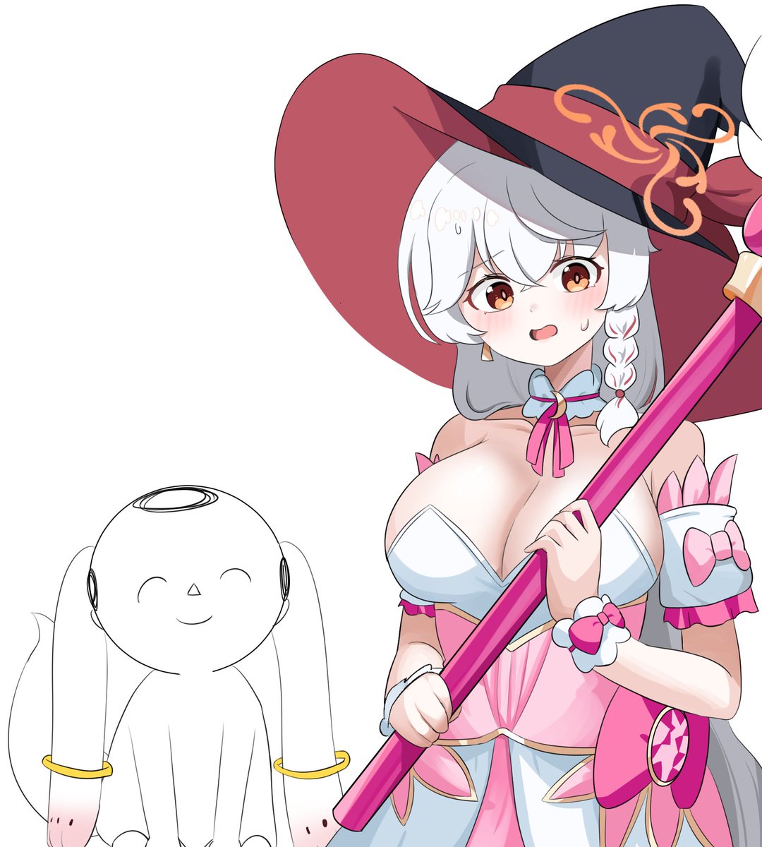 #BlueArchive

마법소녀가 되어줘 에리