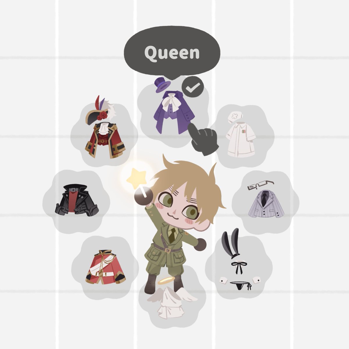 🌟變身！🌟
雖然阿爾弗雷德沒出場但還是usuk