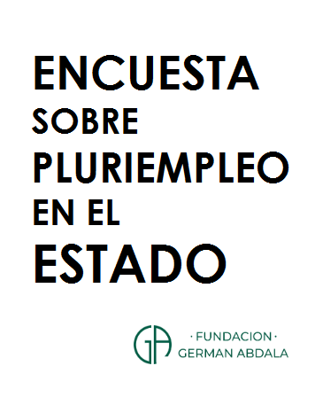 ENCUESTA de la Fundación Germán Abdala a trabajadores de la Administración Pública sobre PLURIEMPLEO en el ESTADO. “¿Cuántos trabajos se necesitan para un salario digno? . +info y tel p/notas en MARIAPRESS.COM  <a href="/FGAbdala/">Fundación Germán Abdala</a> <a href="/ATECapitalOk/">ATE Capital</a>