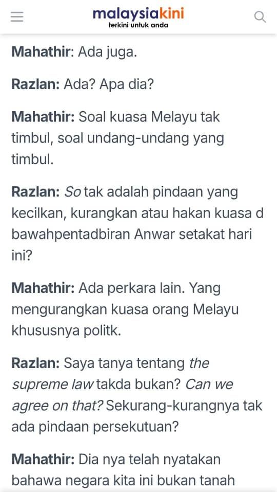 adamyusuf88's tweet image. Atok saka punya spin kalah Hadi Awang 🤣🤣🤣

Atok gagal buktikan melayu hilang kuasa.

Yang hilang kuasa tu atok saka dan kroni