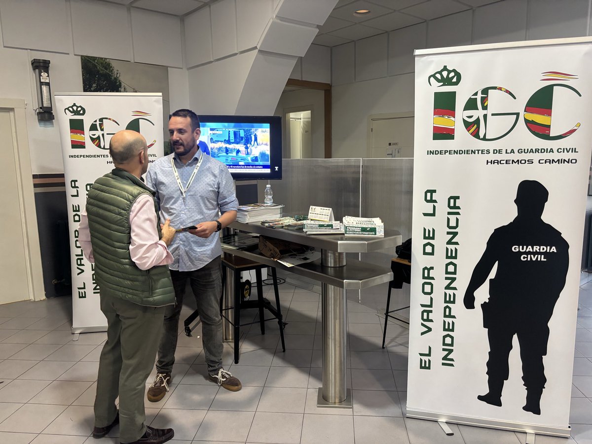 En la Dirección General de la Guardia Civil, presentamos el programa electoral de IGC para los próximos 4 años.
Un proyecto firme, realista y comprometido con todos los guardias civiles. 💚

👉 Conoce nuestras propuestas.
🗳️ Vota IGC. Tu voz, tu fuerza.

#IGC #GuardiaCivil