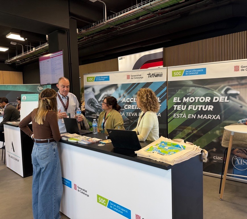 🚗 Avui, el SOC a l' #AutomotiveTalentShow <a href="/CIACnews/">CIAC</a> al Circuit de Catalunya!

👉Donem a conèixer els nostres serveis d’ocupació, formació i orientació professional per impulsar el talent i la inserció laboral al sector de l’#automoció.

🔗 serveiocupacio.gencat.cat

 #ATS2025