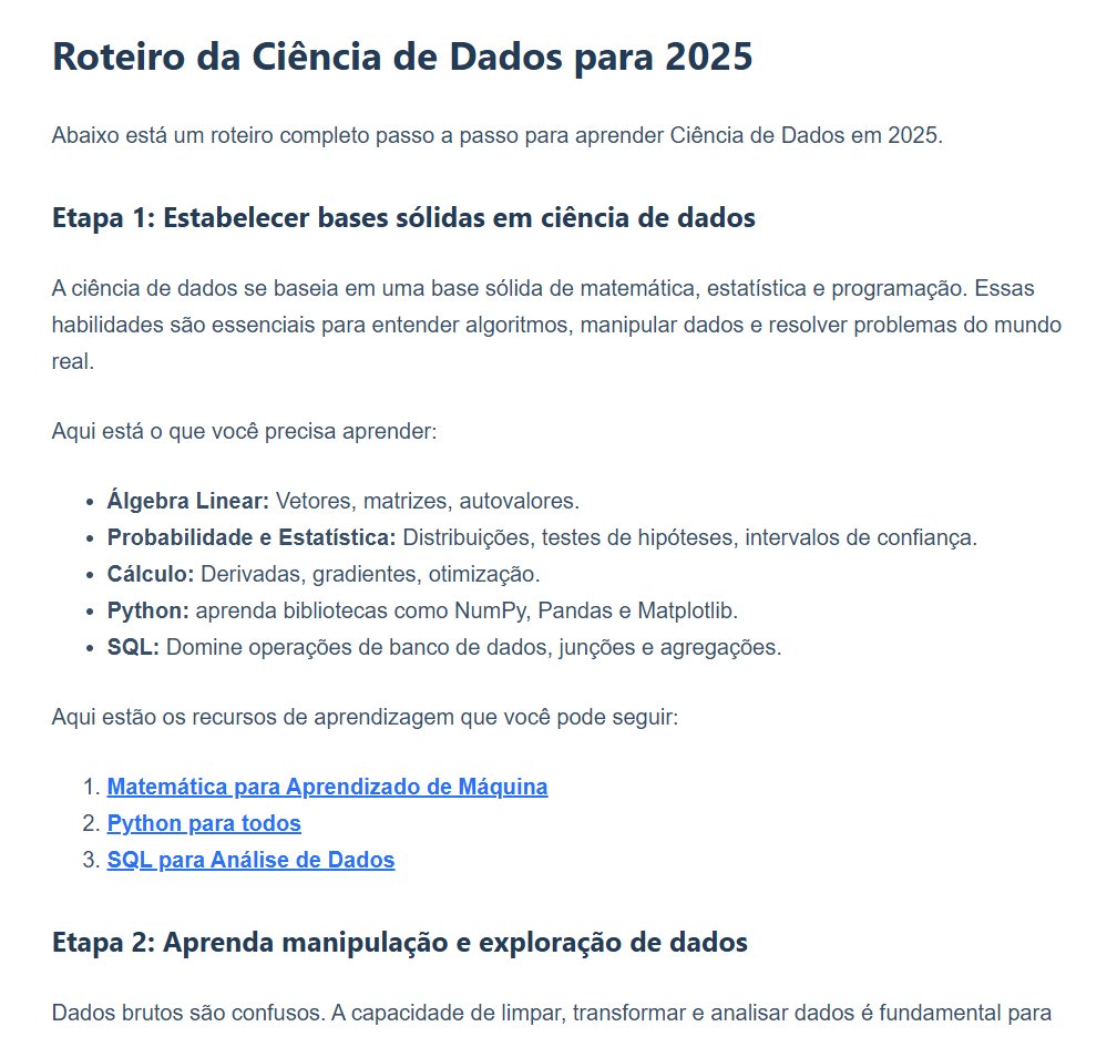 __ambrosio's tweet image. Roadmap para Ciência de Dados
Siga este roadmap para guiar seu aprendizado em Ciência de Dados e Machine Learning, da base ao avançado, incluindo livros, cursos, projetos guiados utilizados, além de links para artigos e oportunidades, como estágios remotos em IA/ML.