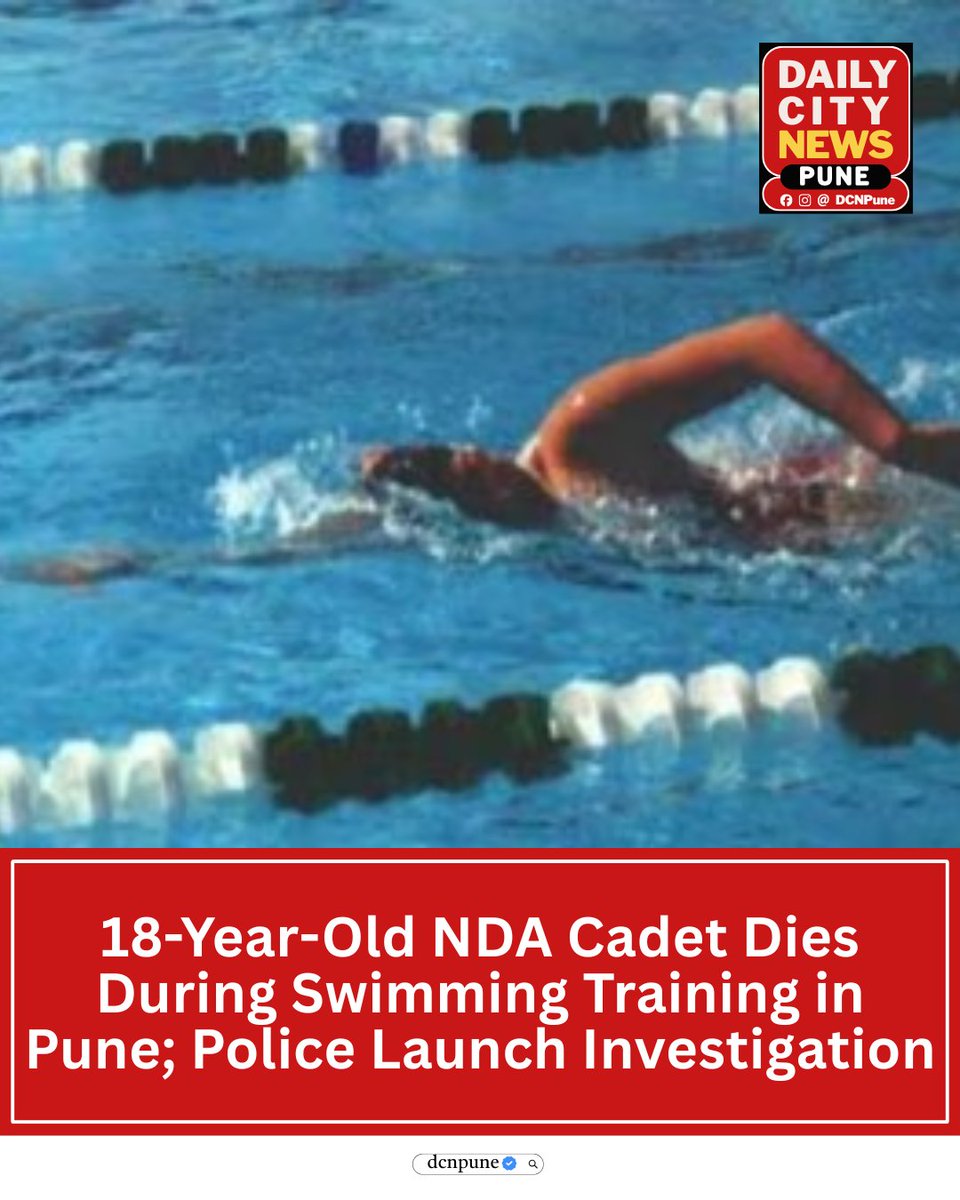 PuneDcn's tweet image. A heartbreaking incident took place at the National Defence Academy (NDA) in Pune, where 18-year-old cadet Aditya Yadav from Nalanda, Bihar, lost his life during a swimming training session.

Read More: thedcn.news

#NDAPune #AdityaYadav #CadetDeath #NDAAccident