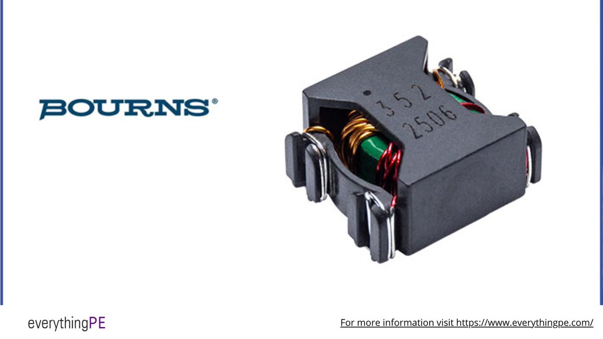 everything_PE_'s tweet image. Bourns Launches New High Inductance Common Mode Choke

Read more: ow.ly/SBPg50Xhu4V

#bourns #commonmodechoke #electroniccomponents #powerinductor #industrialcomponents #powerelectronics