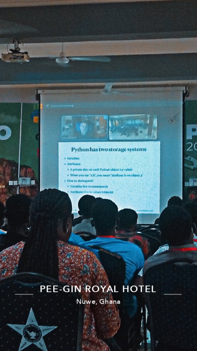 caleb_kekeli's tweet image. Learning never stops! 💻🔥
Great session on Python at the biggest tech conference in Volta — the energy here is unmatched! 🚀
#VoltaTechConference #Python #TechVibes #CodeWithKelly
@PythonHo @ThePSF