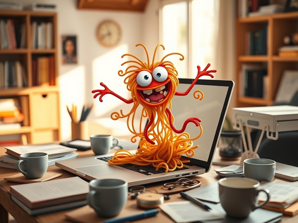 testkhan10's tweet image. POV: You open a project and the spaghetti code monster leaps out, tangled in loops and bugs! 🍝 Ever faced that moment when you wonder if your code was written by a caffeinated octopus? 😂 Share your wildest spaghetti code s...

#CodingStruggles #SpaghettiCode