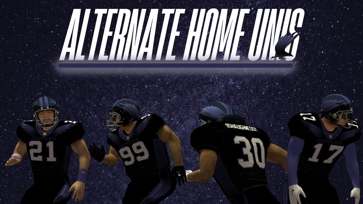 SFL_Nightwings's tweet photo. It's Game Day!!!
Your Nightwings host the @SFL_Storm under the Friday Night Lights! Best of Luck Storm! 🤝
The Nightwings will be wearing a special alternate uniform for tonight's game.
👀the new duds! 
@simulationfl #milehighmadness #denver https://t.co/WniR6GdNES