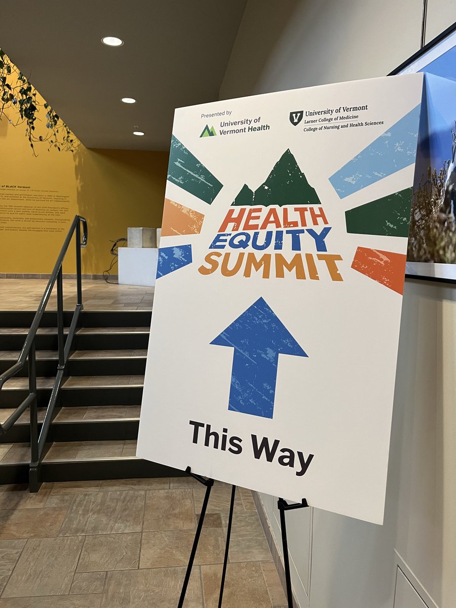UVMLarnerMed's tweet image. The 2025 Health Equity Summit is underway at UVM Davis Center, presented by UVM Health, #UVMLarnerMed, and @uvmcnhs. Virtual attendance is still available:  uvmhealth.org/classes-and-su… @UVMHealthEquity @uvmvermont @UVMDeptMed #healthequity