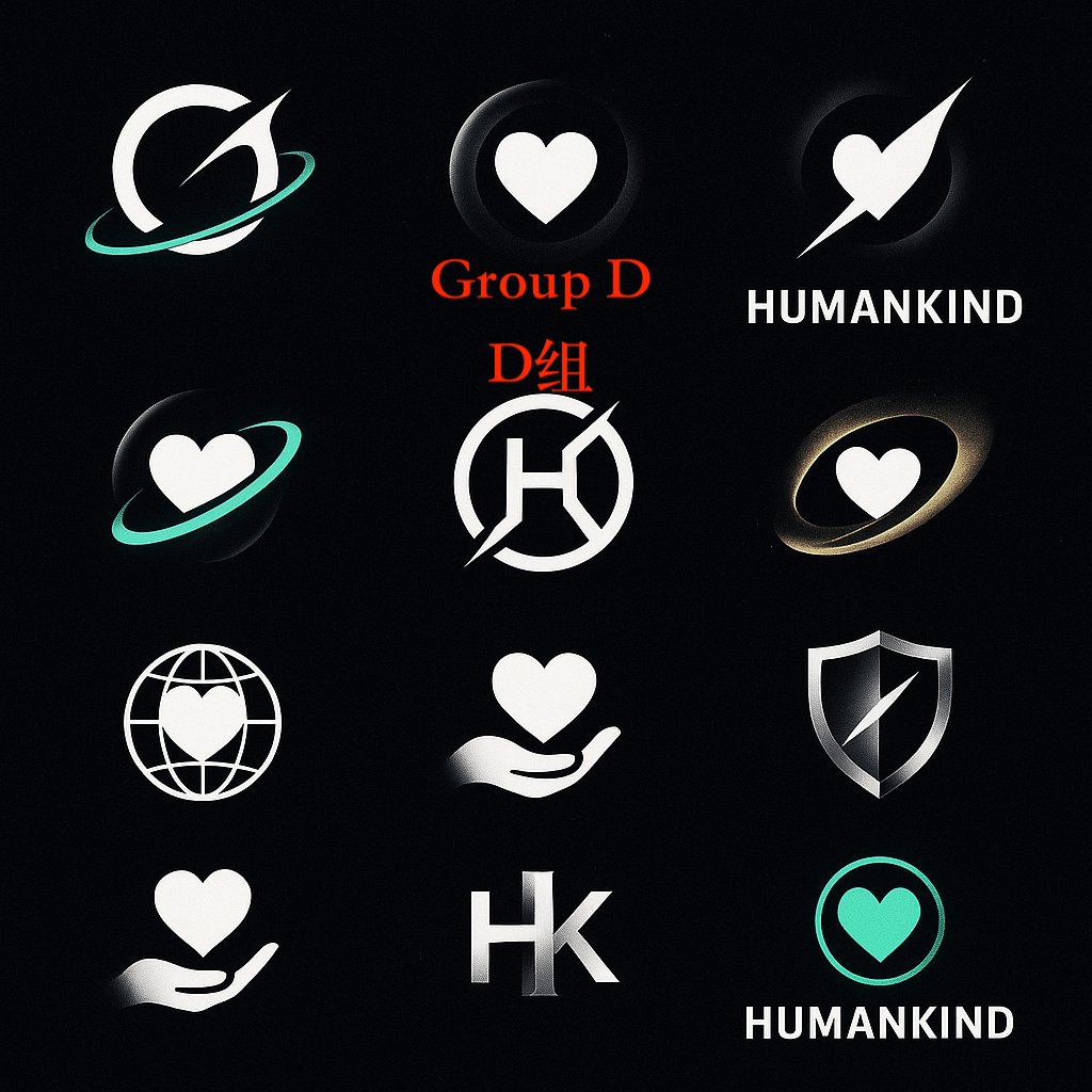 $Humankind Logo Community Vote is LIVE!

We’ve received incredible designs from our creative members — grouped from A to G.

To vote, simply comment like this 👇

"Group A, 3rd design" = A组3号
 (count from left to right, top to bottom).

Your voice will shape the official