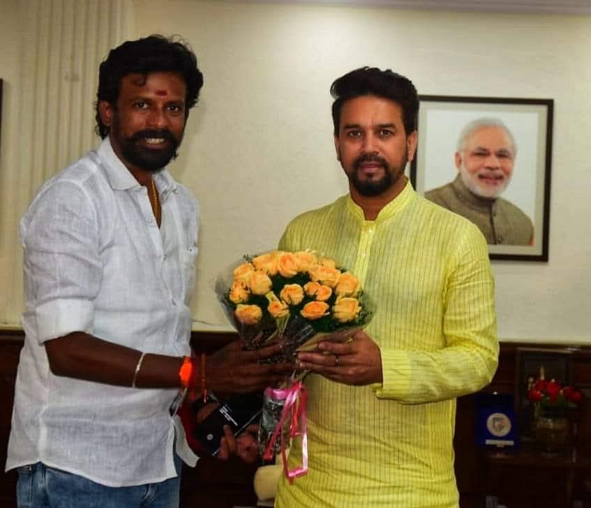 இன்று பிறந்த நாள் காணும் மாண்புமிகு பாராளுமன்ற உறுப்பினர் முன்னாள் மத்திய அமைச்சர்  #Anurag_Thakur அவர்களுக்கு இனிய பிறந்தநாள் வாழ்த்துக்கள்.🚩🙂

<a href="/ianuragthakur/">Anurag Thakur</a>