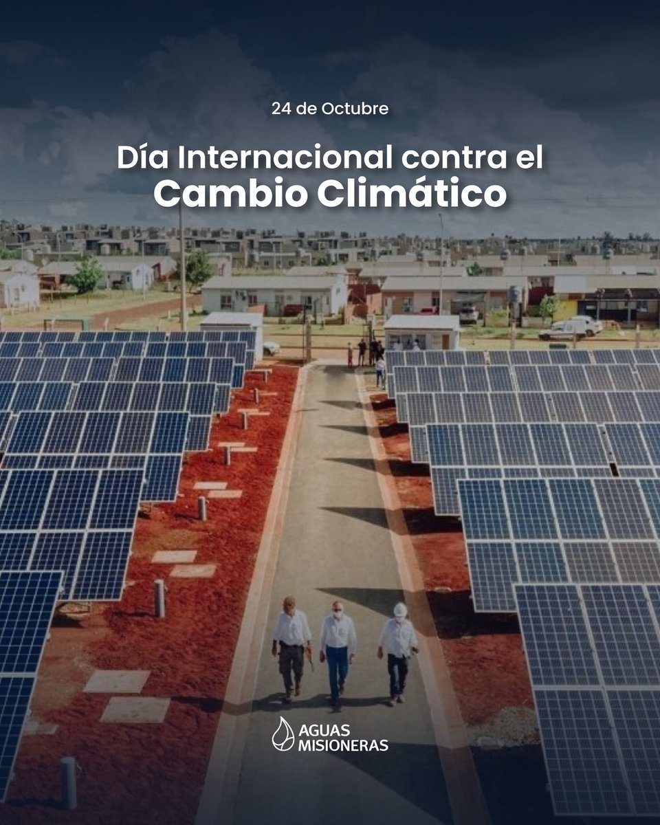 El cambio climático es un desafío global, y cada uno de nosotros puede ser parte de la solución: 

♻️ Reducí, reutilizá y reciclá.
🚿 Usá el agua con responsabilidad.
⚡ Apostá a energías limpias.

El futuro del planeta depende de nuestras elecciones de hoy 🙌🏻
