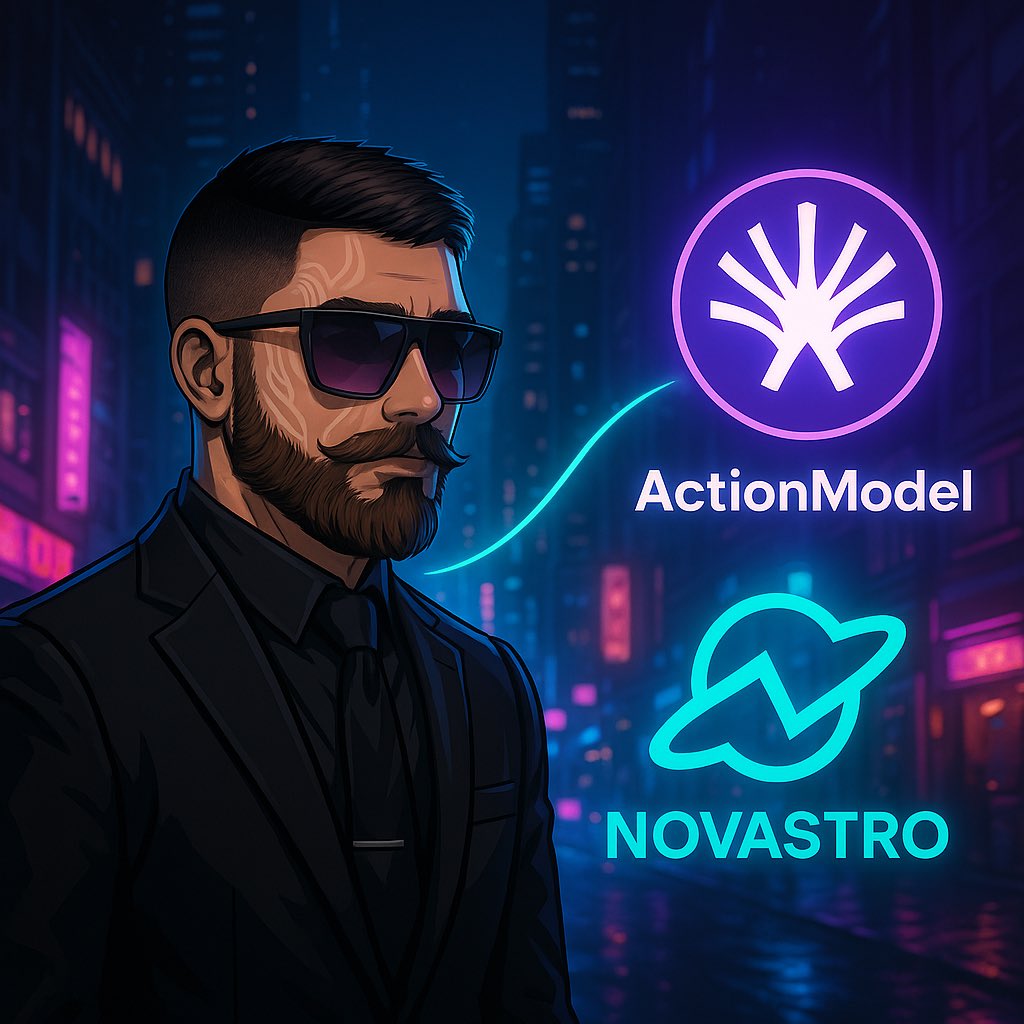 gXNL familia,

Big news: the “Yapper Rush” is live at <a href="/Novastro_xyz/">Novastro | RWAfi</a>. Not a giveaway, but a hands-on sprint to see how everything feels in the wild right now.

They also just added <a href="/GetActionModel/">Action Model</a> to the stack, so missions turn into actual on-chain actions. Banger partnership!