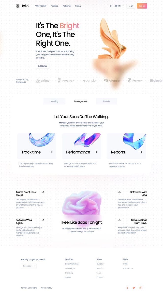 ISaadzy's tweet image. Designers: what’s harder?
→ Finding the perfect font
→ Or stopping when it finally looks good?
#Framer #NoCode #Website