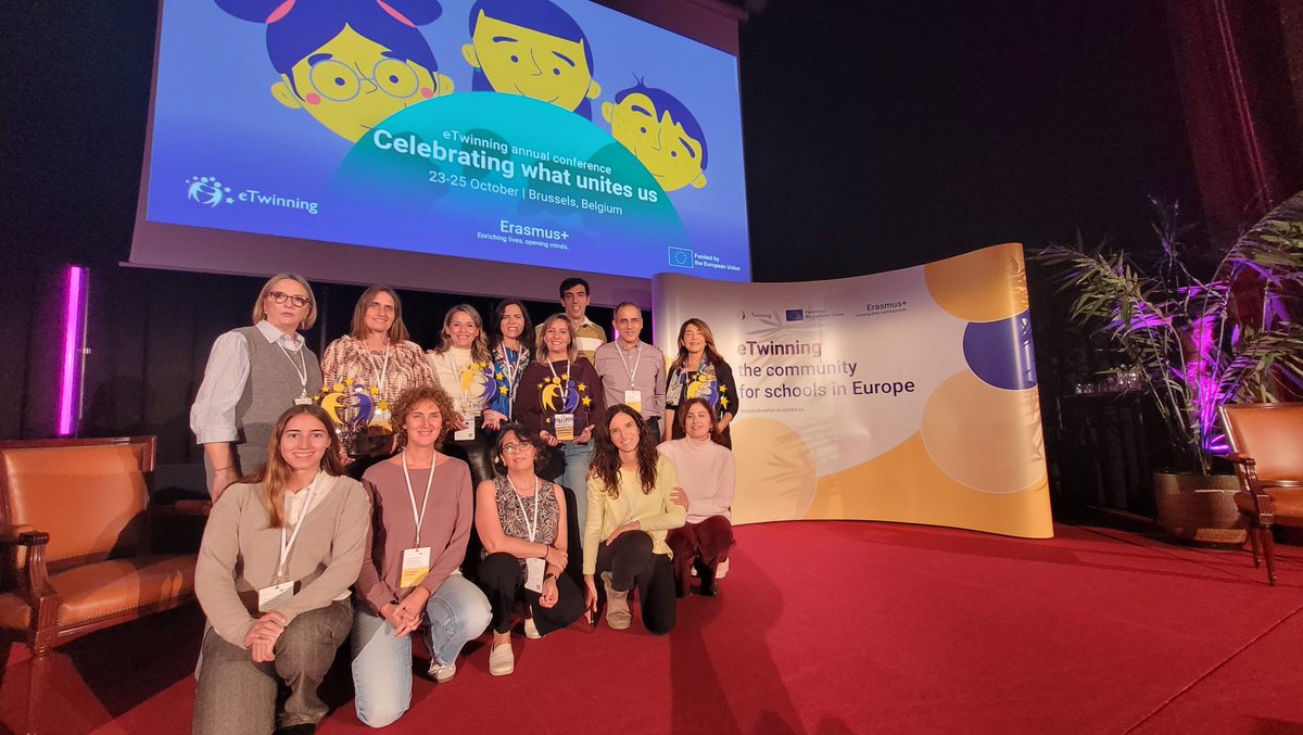 ✨Del 23 al 25 de octubre, en Bruselas: eTwinning Annual Conference 2025 («Celebrating what unites us») del European Commission

🏆Y lo mejor: docentes españoles premiados estarán presentes para compartir buenas prácticas. ¡Una cita imprescindible para la comunidad educativa!