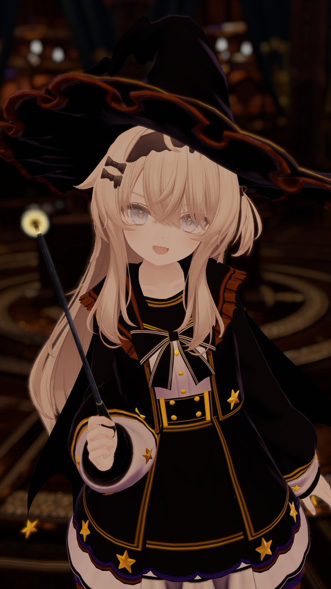 Hiron_VRC's tweet image. Code:2l9さんの新作「StarlitWitch」
こちらの衣装テスターさせていただきました‼️
ハロウィンにピッタリの魔法使いの衣装です♪
色んなカラーバリエーションもあり、どれもすっごく可愛いです‼️
明日までのプレゼントキャンペーンもやってるのでぜひ概要欄から抽選参加してみてください🧙‍♀️

#code2l9