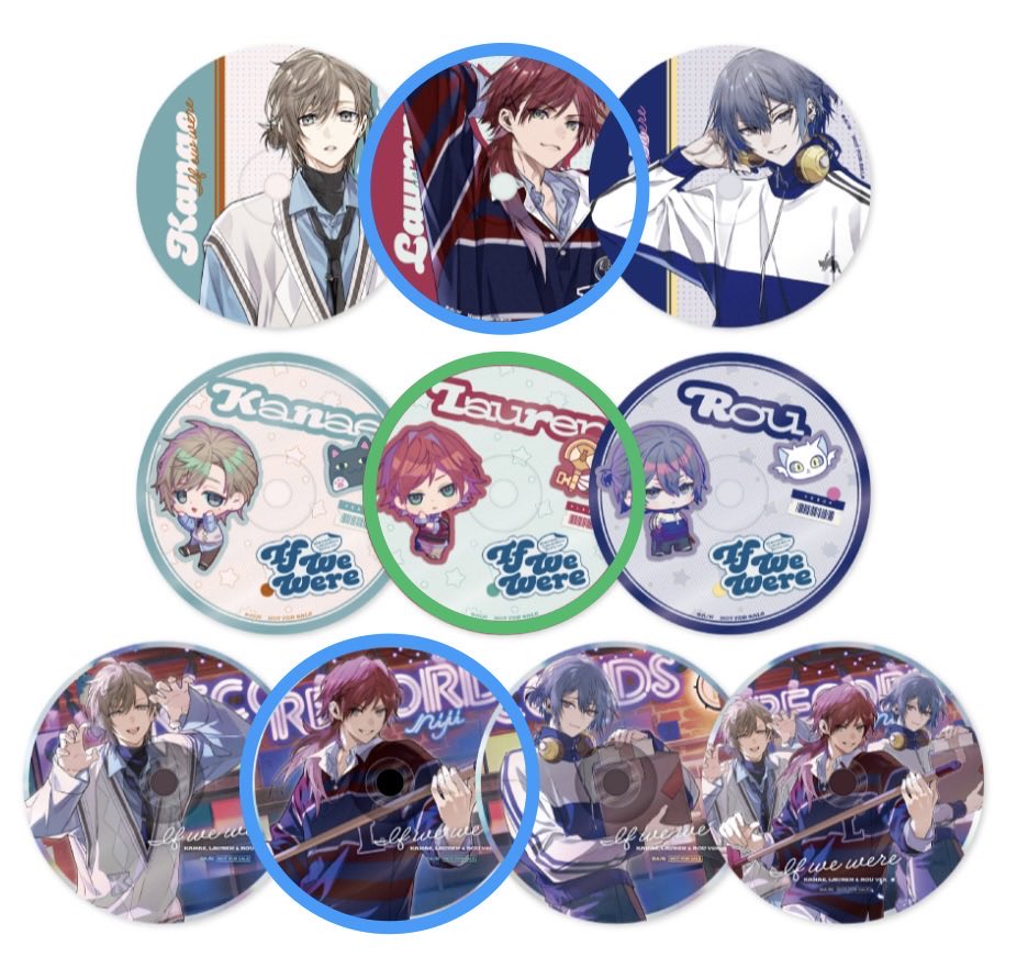 【交換】にじさんじ If We Were ~Kanae, Lauren &amp; Rou ver.~ 特典

譲：画像1-2
求：画像3 (真ん中の方)

◾︎郵送のみ／仮約束◎
FF外様→専用垢 #Niboshi_057 へフォロリク•お声がけ下さい(当垢とリトリンが異なる為)
FF様→こちらにお声がけ◎(リトリン確認不要)