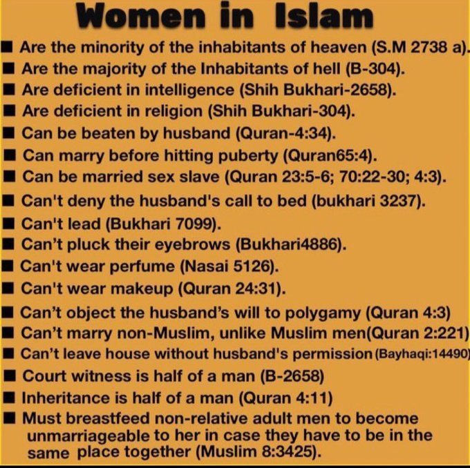 Muslim men go to Hell and become Satan's bitches because of this. God does say vengeance is mine.