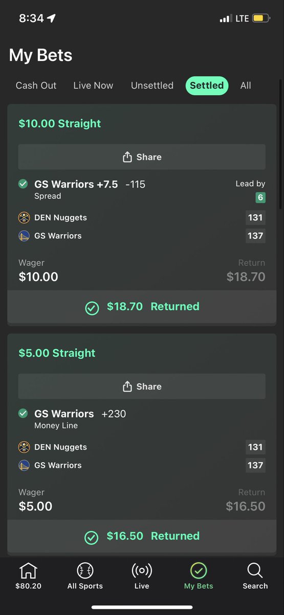 BuzzBoykins's tweet image. Starting hot in the NBA this year. 5/5 greens! #letskeepitgoing