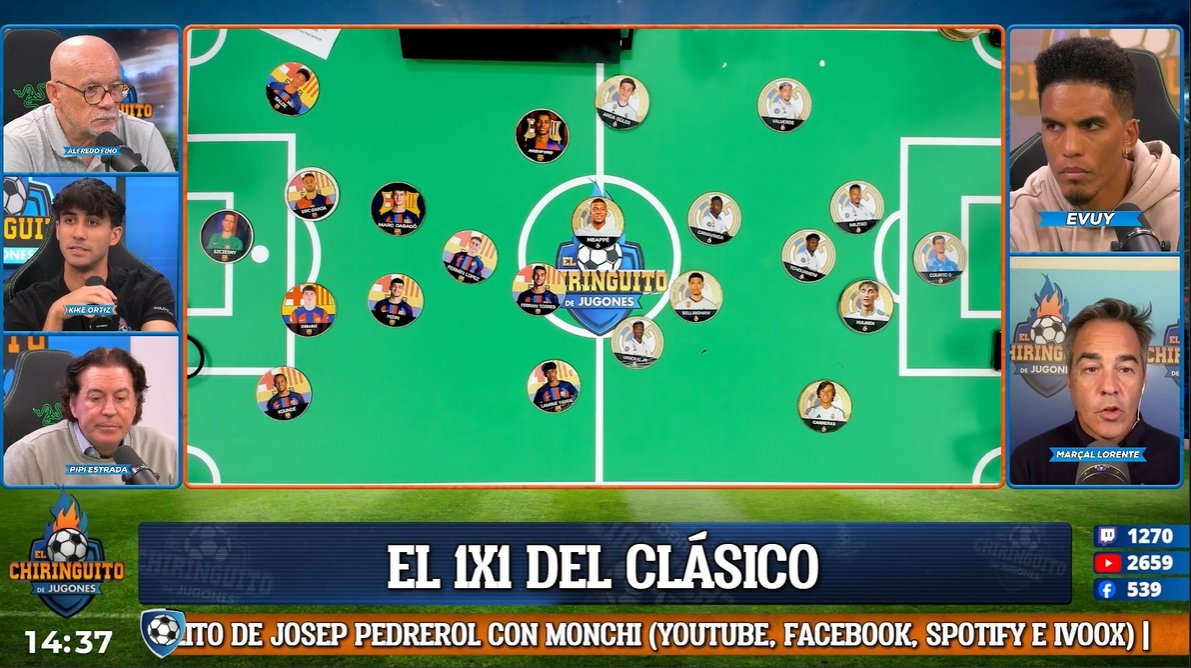 El Chiringuito TV tweet media