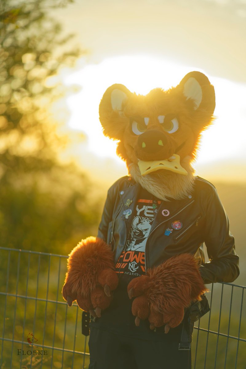Am heutigen #FursuitFreitag ist es Hyänen-Zeit.
Wie, es gibt kein Hyänen-Emoji? Das ist doch Käse! 🧀

🦝 <a href="/NikRaccoomArt/">Dark Side of Raccoom</a> 
📷 <a href="/FloekeWusky/">Floeke</a> 
🌍 EAST 13