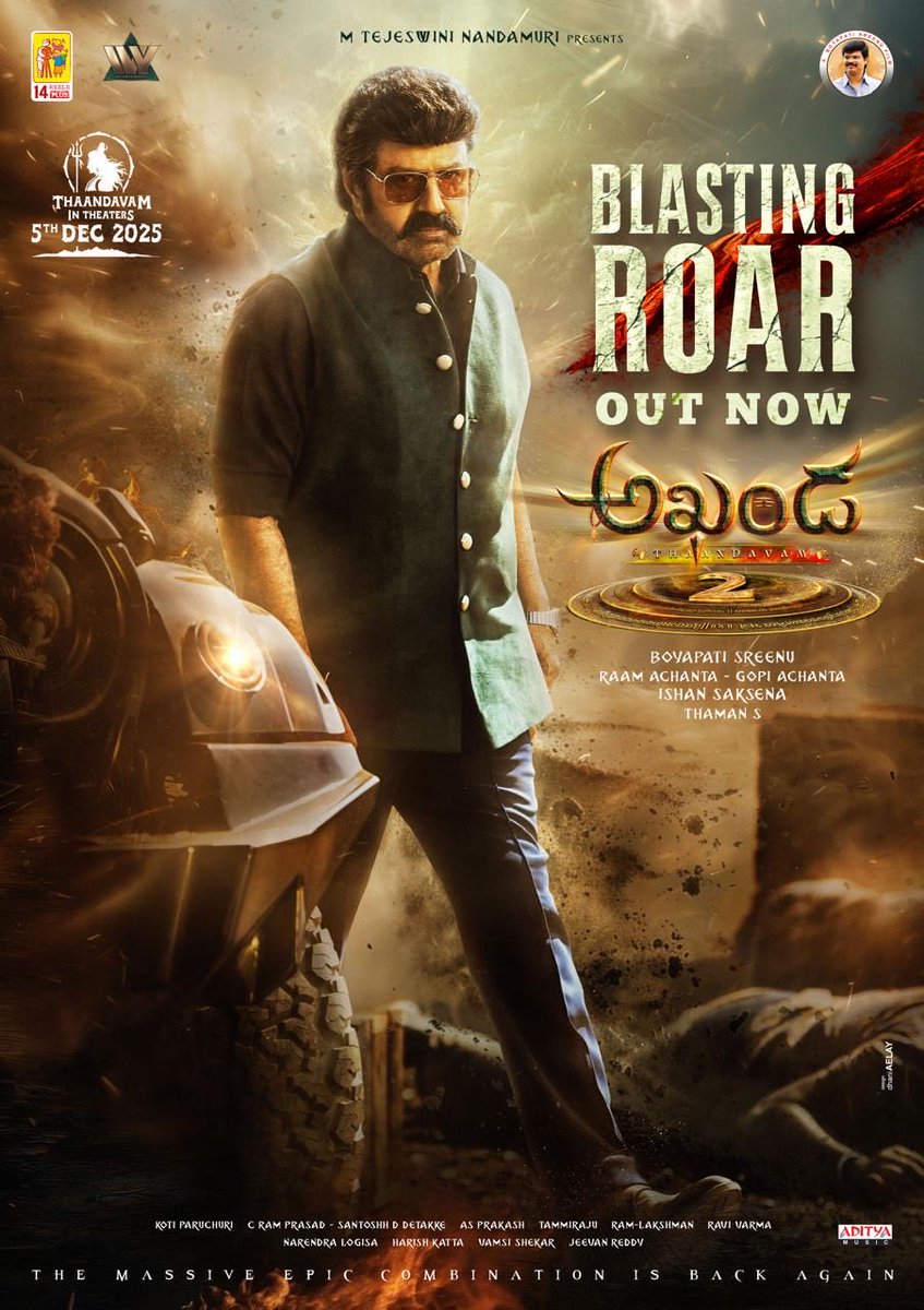 megopichand's tweet image. బాలయ్య - బోయపాటి మాస్ ఊహకి అందదు🔥🔥
#Akhanda2 BLASTING ROAR 👌
- youtu.be/NL46id-XkNE
#Akhanda2Thaandavam
'GOD OF MASSES' #NandamuriBalakrishna #BoyapatiSreenu @MusicThaman @14ReelsPlus