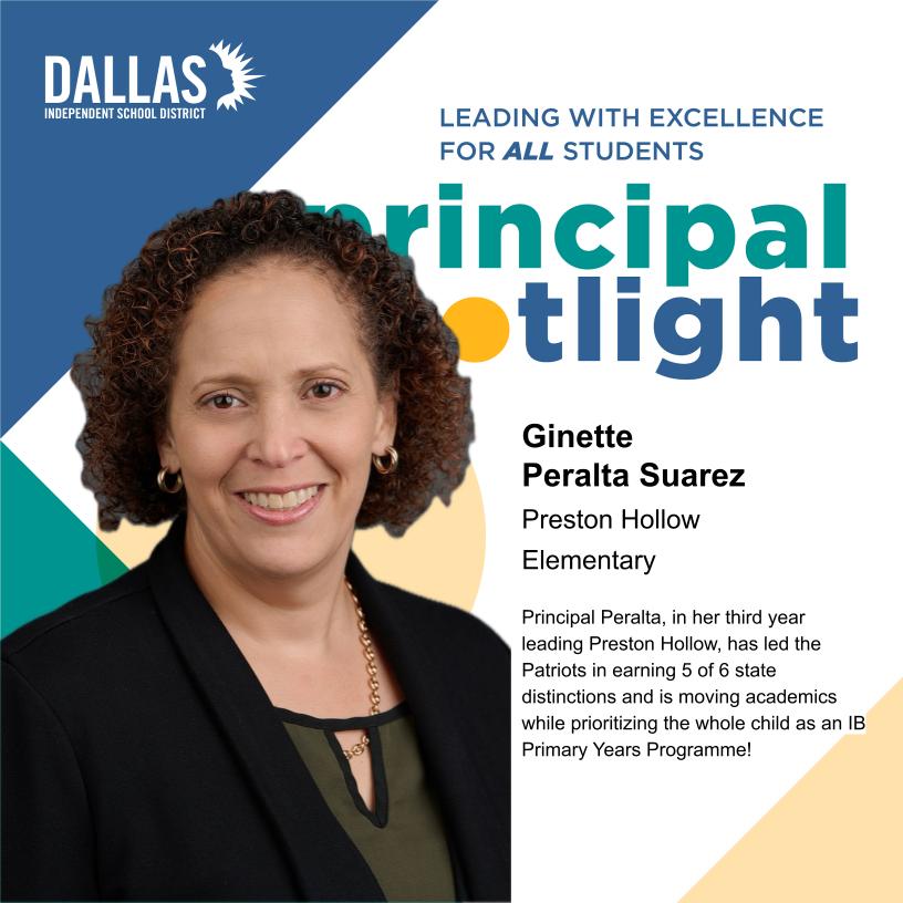 In her previous career, Principal Peralta was a design electrical and chemical engineer who worked as a patent examiner for semi-conductor devices. She is responsible for authorizing the patents for some of the chips that are in today's computers!