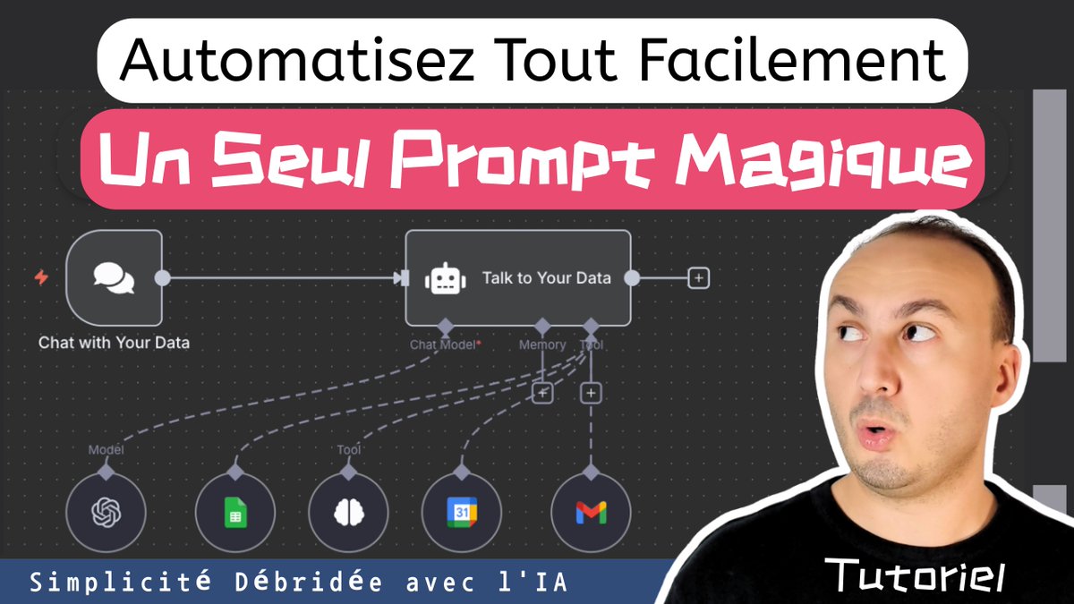 📷 Transformez vos idées en workflows en un seul prompt ! 📷
📷 Dans mon dernier tutoriel, découvrez comment maîtriser n8n avec la fonctionnalité innovante **Build with AI**. Avec ai, l’automatisation de vos projets n’a jamais été aussi simple !
📷 youtube.com/watch?v=1-RZ0h…