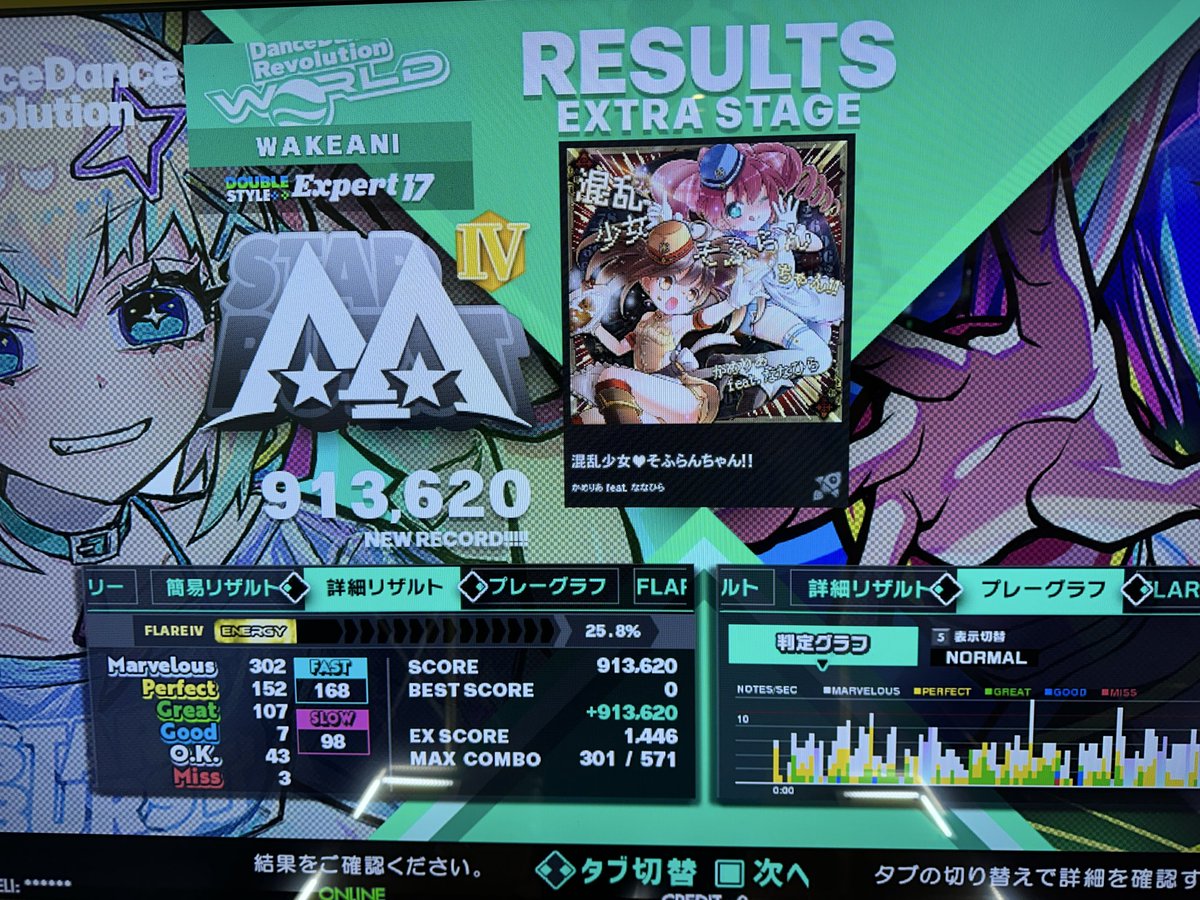 wakeani's tweet image. 金輪際2度とやりません

#ddr
#ddr_world