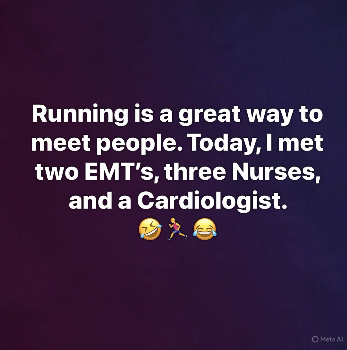 I guess I’m going to die fat and happy