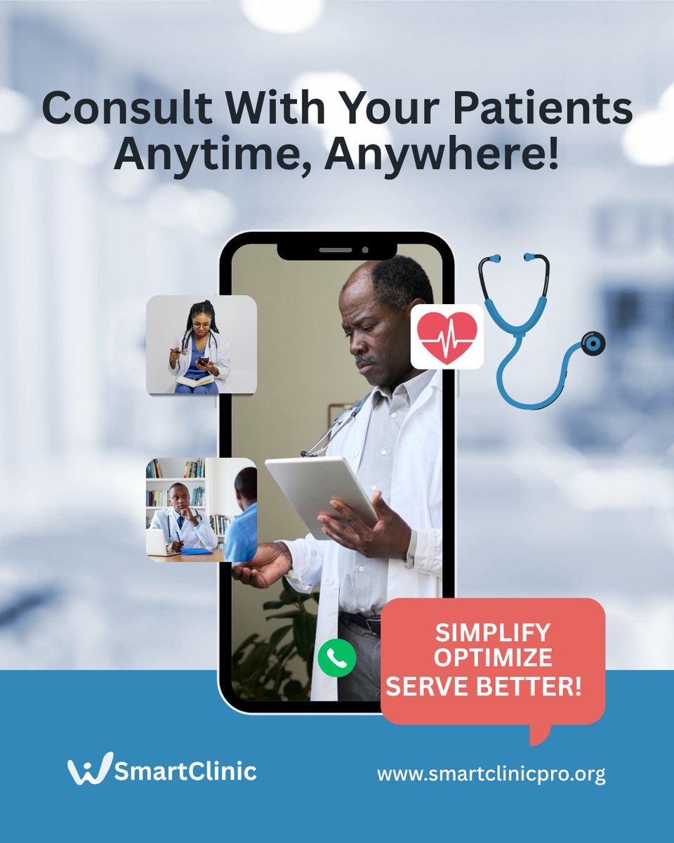 DocsExplainFM's tweet image. ✅ Streamlined operations
📅 Easy appointment scheduling
💰 Faster billing &amp;amp; payments
👩‍⚕️ Better patient care
🔐 Secure records
📊 Real-time analytics

Get started today 👉 smartclinicpro.org

#HealthTech #ClinicManagement #SmartClinicPro #EHR #DigitalHealth