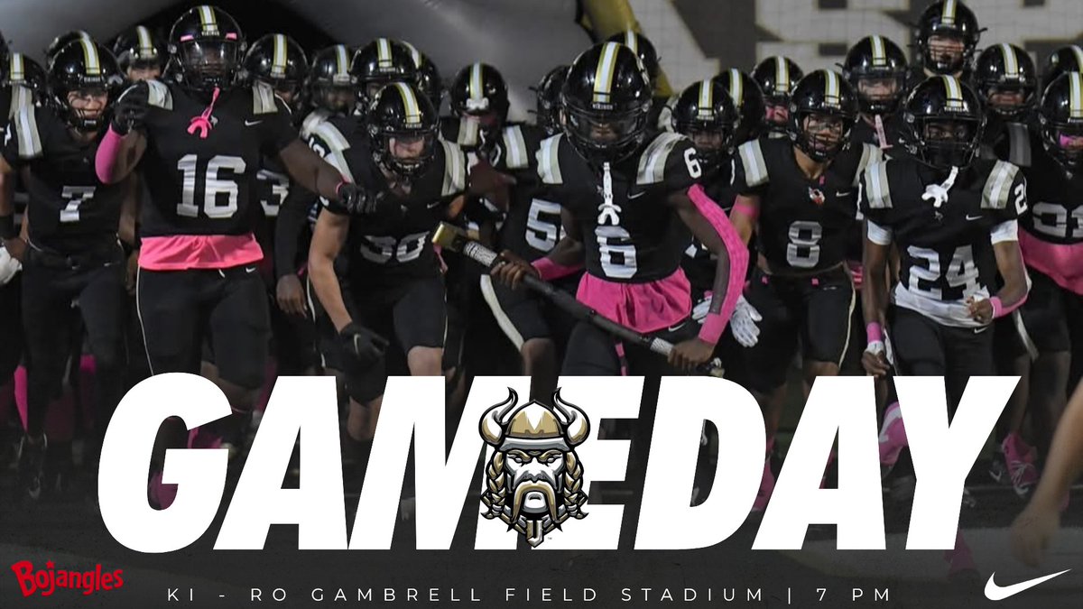 IT'S HOMECOMING!! 
#ShowUp and support the Vikings as we take on the Columbia Eagles at Ki-Ro Gambrell Field Stadium tonight at 7pm!! 
⚔️🖤💛🖤⚔️
#JHS #VikingFootball #Homecoming #JasperVsEverybody #GoVikes