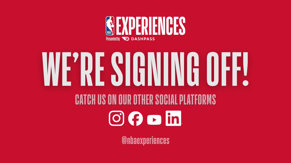 NBA Experiences tweet media