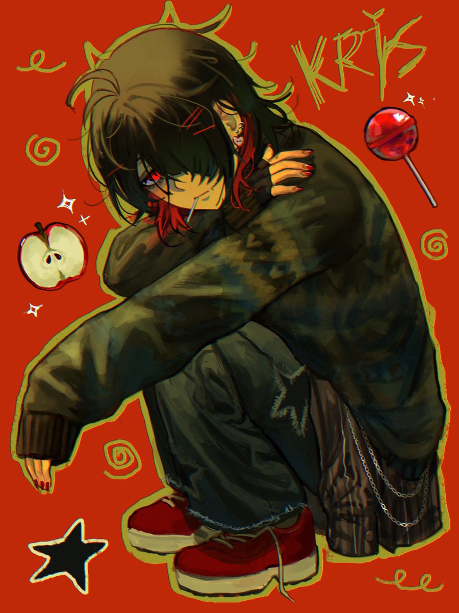 ssyyk1sk's tweet image. the pose i hit when my back starts hurting