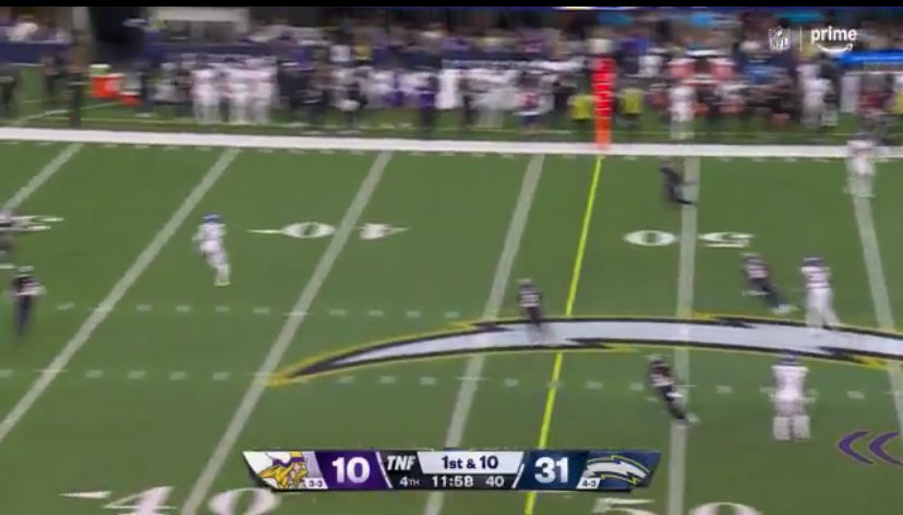 This was a interception
