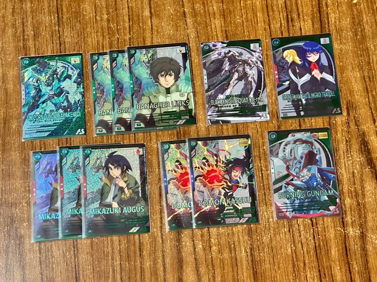 Nack417_S's tweet photo. 4箱開封したよ
オルフェイングリッドとカルラ出てうれぴ
レクス出ないねー https://t.co/rns3L3cUaB