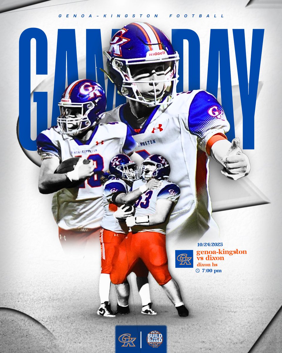 GKCogsAthletics's tweet photo. The Football regular season concludes tonight as GK travels to Dixon to take on the Dukes at AC Bowers Field!  Kickoff is scheduled for 7:00pm.
#gkcogs #BuildTheBrand https://t.co/F1tsa0IQRL