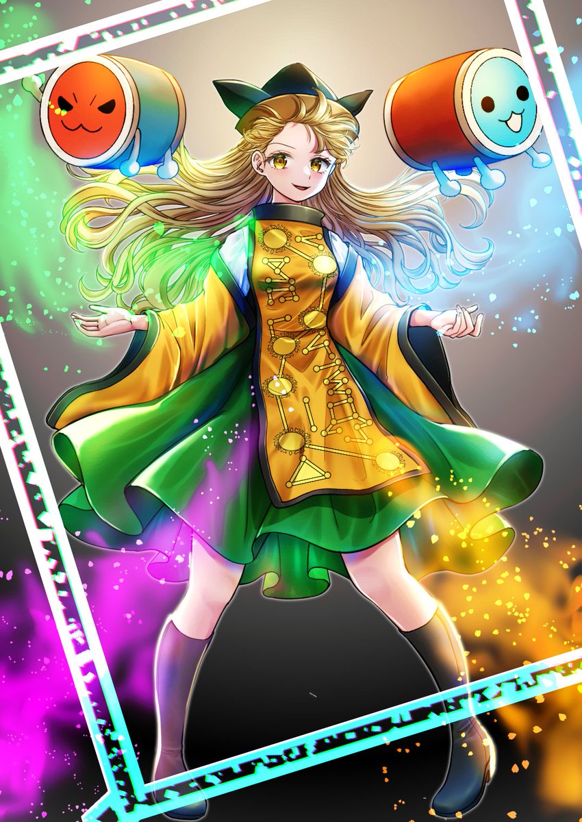 おっきー様
牛祭りの日に出そうと思っていた筈が大遅刻ですね…
#東方Projectㅤㅤㅤㅤ 
#摩多羅隠岐奈